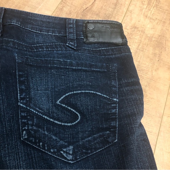 Silver Jeans TUESDAY MID CAPRI 31X23 - Picture 8 of 9